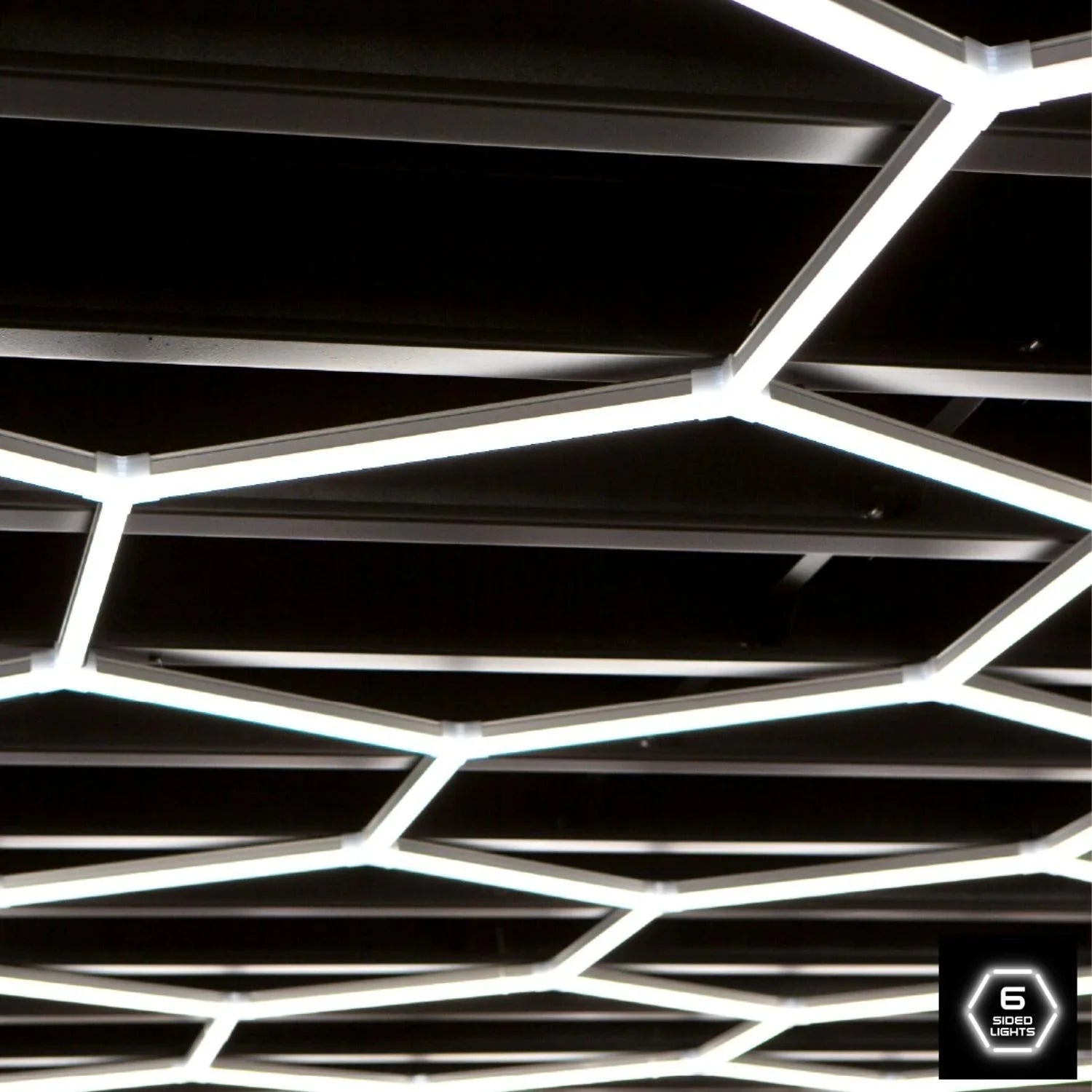 Hexagrid LED Hexagon Ultrabright 6500k LED Hex Lights - 5 Hex Grid System - ATOM LED