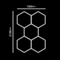 Hexagrid LED Hexagon Ultrabright 6500k LED Hex Lights - 5 Hex Grid System - ATOM LED