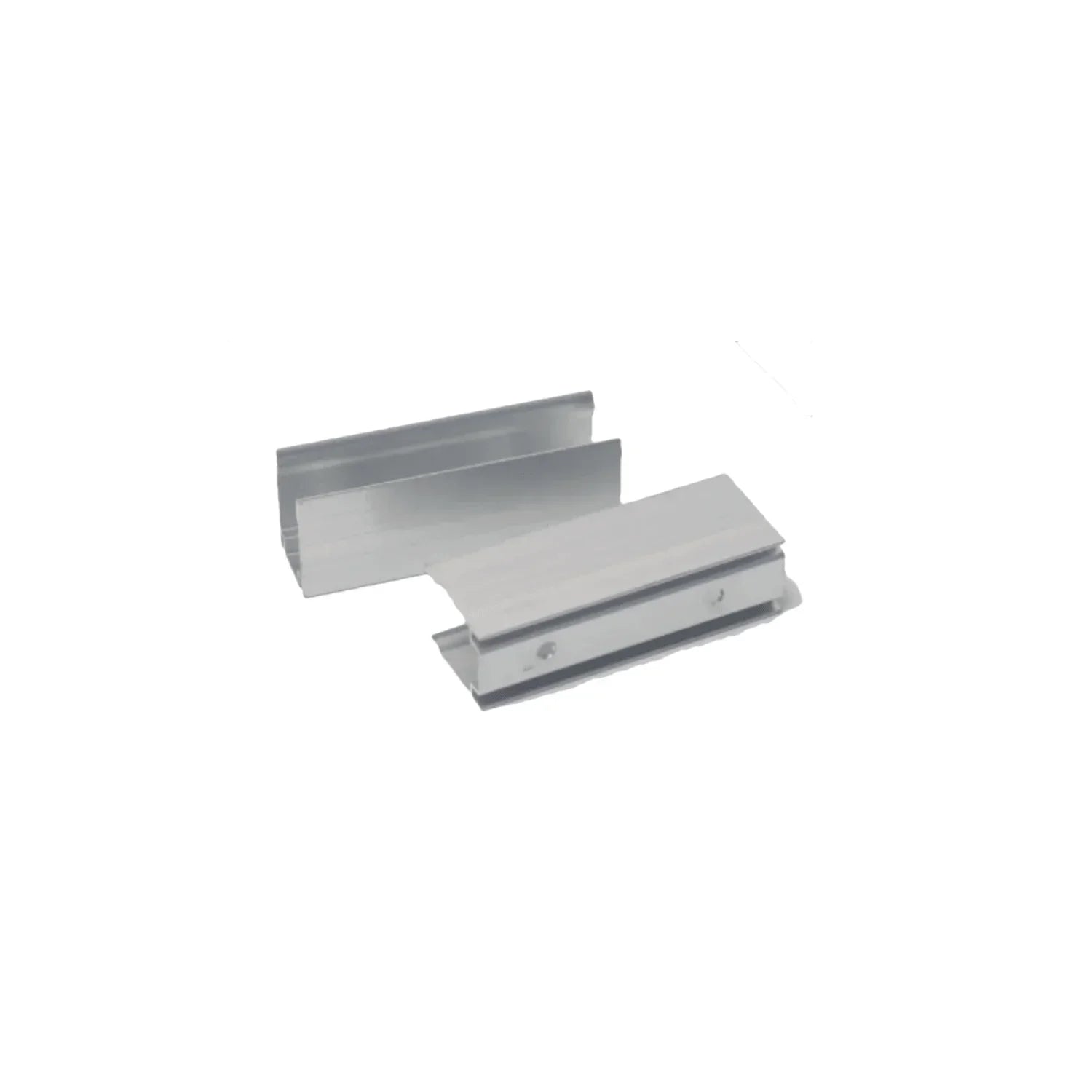 LED Neon Flex Light Connecting Aluminium Mounting For 6x12mm Clip x 10 - ATOM LED