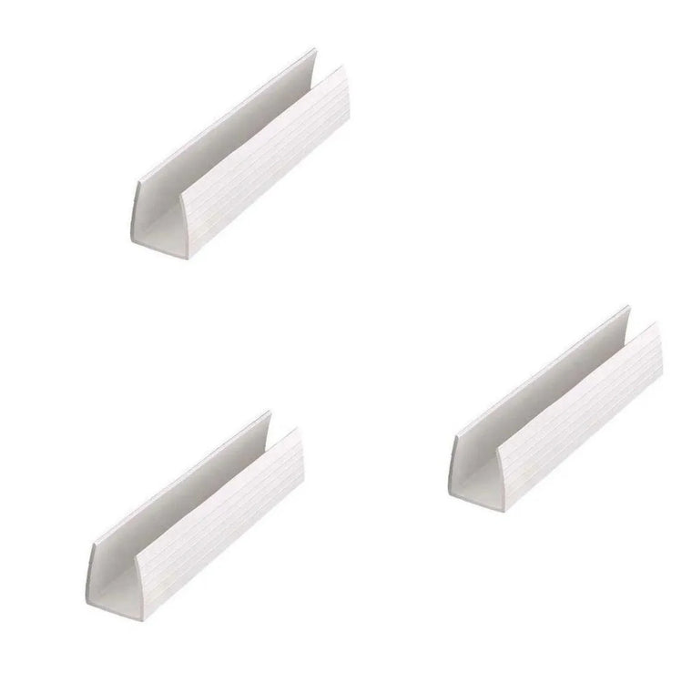 LED Neon Flex PVC Plastic Clips for 8x16mm Neon Flex x 10 - ATOM LED