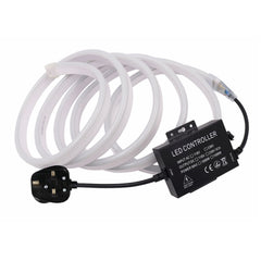 Single Colour Wireless Neon Flex AC 220 240V 8x16mm 23-Key RF Remote Control 1500W Dimmer Transformer for Brightness Adjustment - ATOM LED