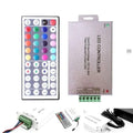 12V/24V 24A RGB LED Strip Controller with IR 44 Key Remote For RGB SMD 5050 3528 - ATOM LED