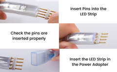 RGB LED Strip Light 220V 240V 120 LEDs/m IP67 Waterproof Full Kit - ATOM LED