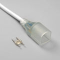 Warm White LED Neon Flex 16x16mm D Shape Vertical Bending 120LEDs/m 220V 240V IP67 Waterproof with UK Plug - ATOM LED