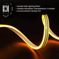 Warm White LED Neon Flex Double Side 220V 240V 120LED/m 8x16mm IP67 Waterproof Full Kit - ATOM LED